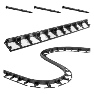 Obrzeża ogrodowe 100cm 45mm + 3 kotwy