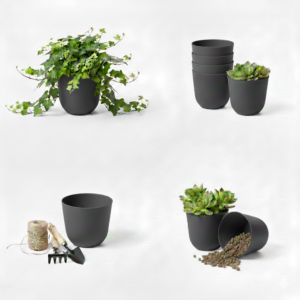 Osłonka wisząca naścienna - antracytowa